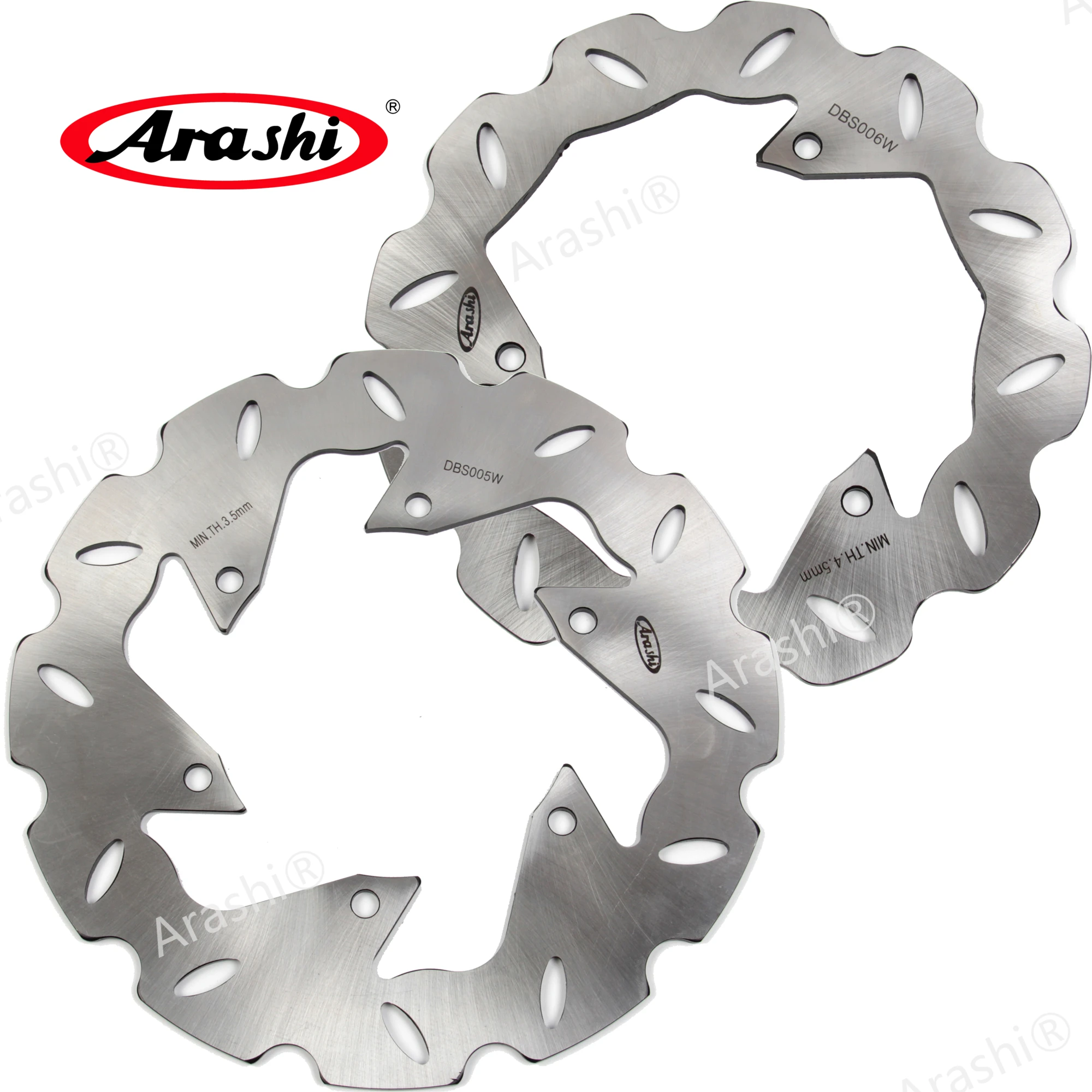 ARASHI для YAMAHA YP250 MAJESTY CNC Передние Задние тормозные диски YP 250 DX ABS 1999-2005 250DX 2004 2003 2002 2001
