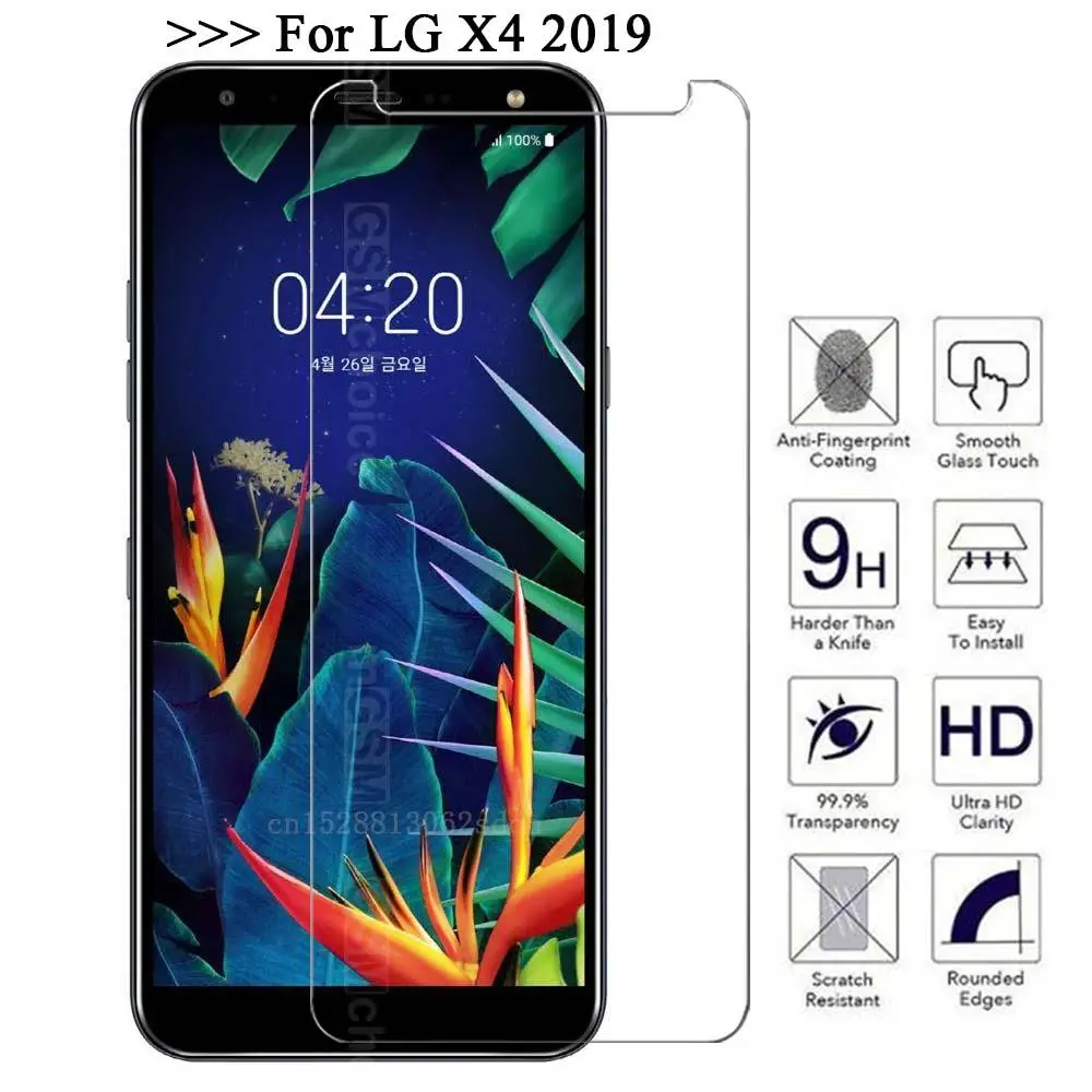 

Закаленное стекло для LG X4 2019, защита экрана 9H Премиум Закаленное стекло для LG X4 2019, защитная пленка