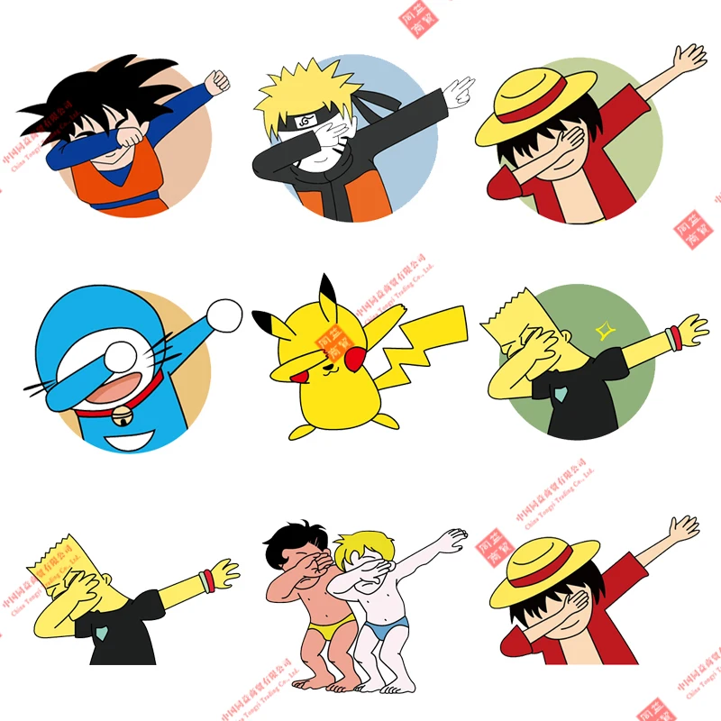 

Cartoon SWAG Shape Creative Personality Sticker for Motorcycle Car Laptop Trolley Case Helmet Wall Waterproof Decal