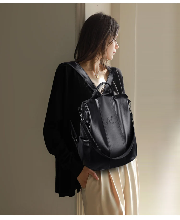 Женская сумка Mochila Masculina, Большая вместительная сумка через плечо, Модный повседневный рюкзак высокого качества, Женская многофункциональная сумка