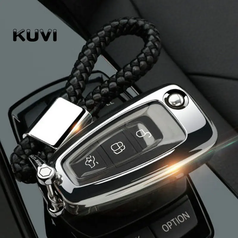 Чехол для ключей для Ford Ranger C-Max S-Max Focus Galaxy Mondeo Transit Tourneo Custom Focus 3 MK3 Focus 4 ключ Fob Case