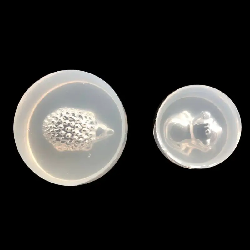 

Mini Hedgehog Dog Pendant DIY Silicone Molds Resin Casting Jewelry Making Tools