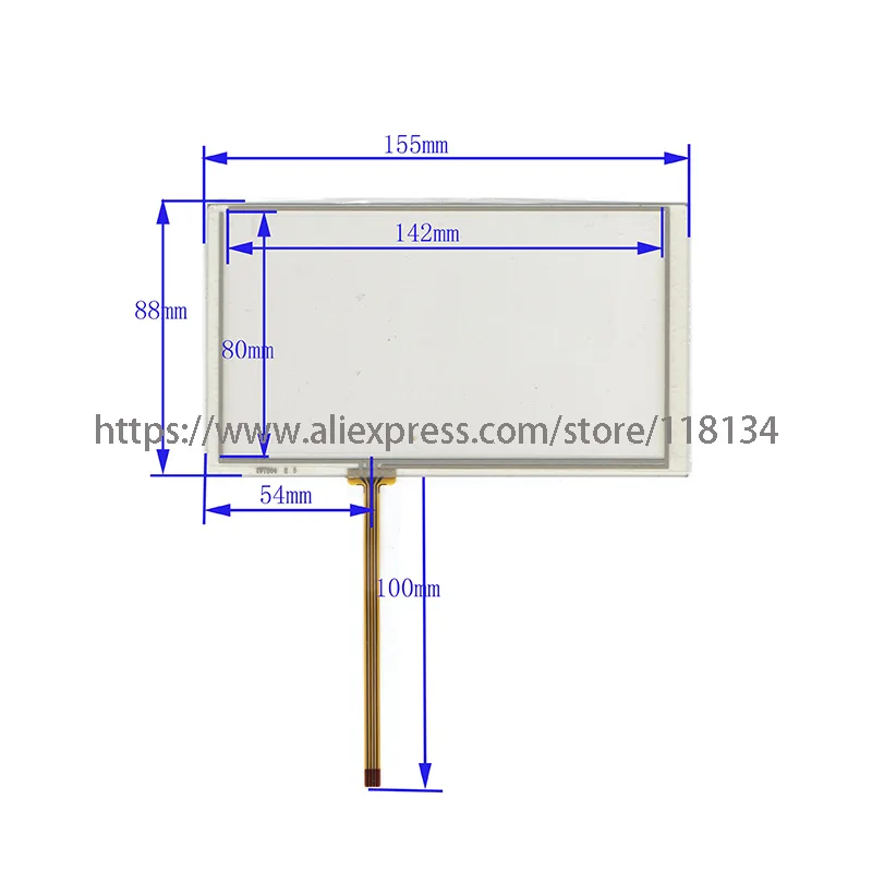 Новый 6 2 дюймов для зоне NX 501 VX 401 NX501 VX401 GPS планшета резистивный сенсорный экран