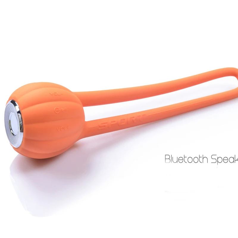 Портативный мини Водонепроницаемый Bluetooth TF карта Тыква динамик открытый HiFi