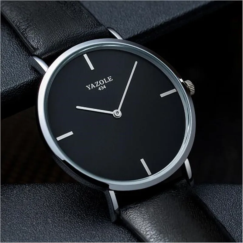 Новые Горячие Бизнес наручные часы Reloj Hombre Zegarek Meski дизайн YAZOLE водонепроницаемые