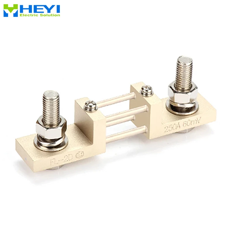 FL-2D DC Shunts 250A 300A 400A 500A 600A 60мв 100мв высококачественный резистор с базовым шунтом для