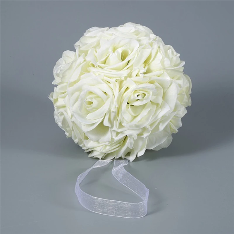 Лидер продаж 15x21 см искусственная Роза ручной работы цветы целующиеся подвесной