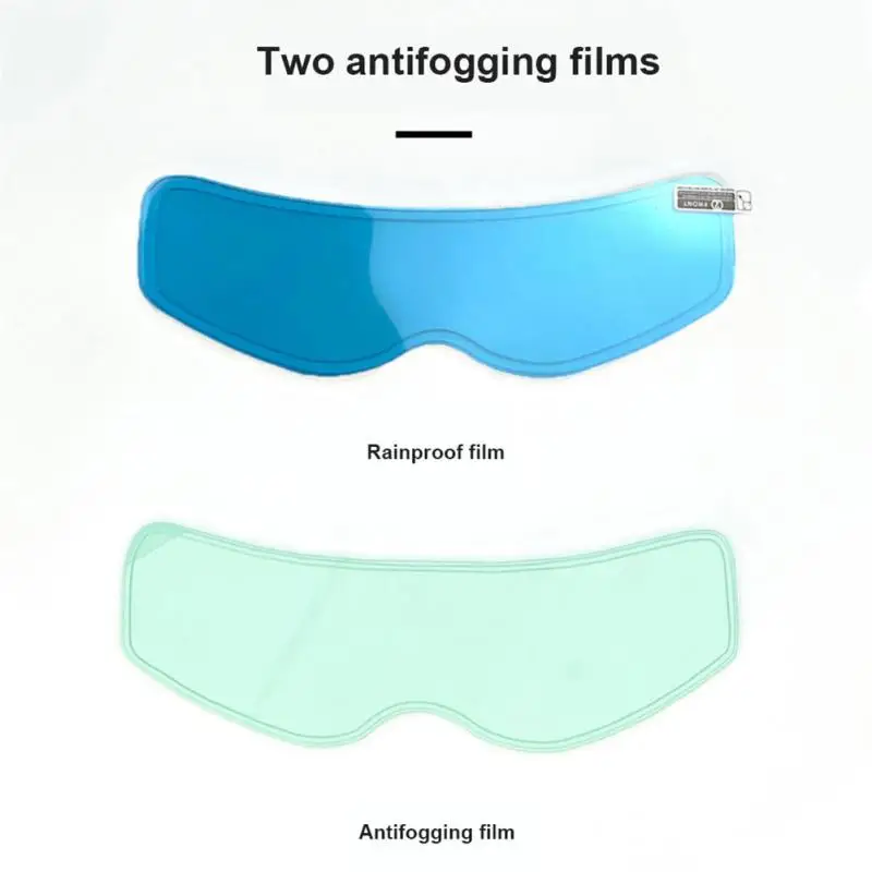 

Universal Motorcycle Helmet Clear Rainproof Film Anti-fog Film Electric Vehicle Helmet Rain Film Transparent HD Film