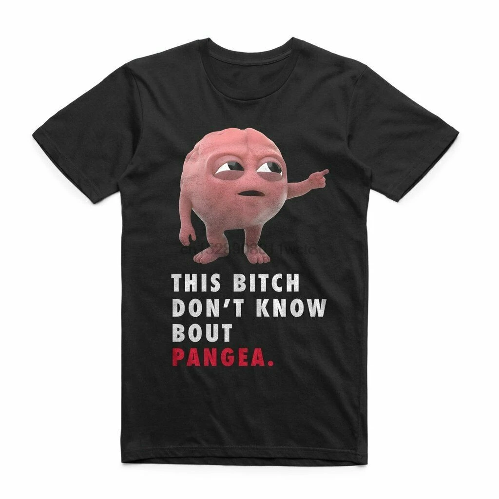 Мозг Pangea футболка Lil Дики забавная этот Btch надписью Don't знать о Pangea| |