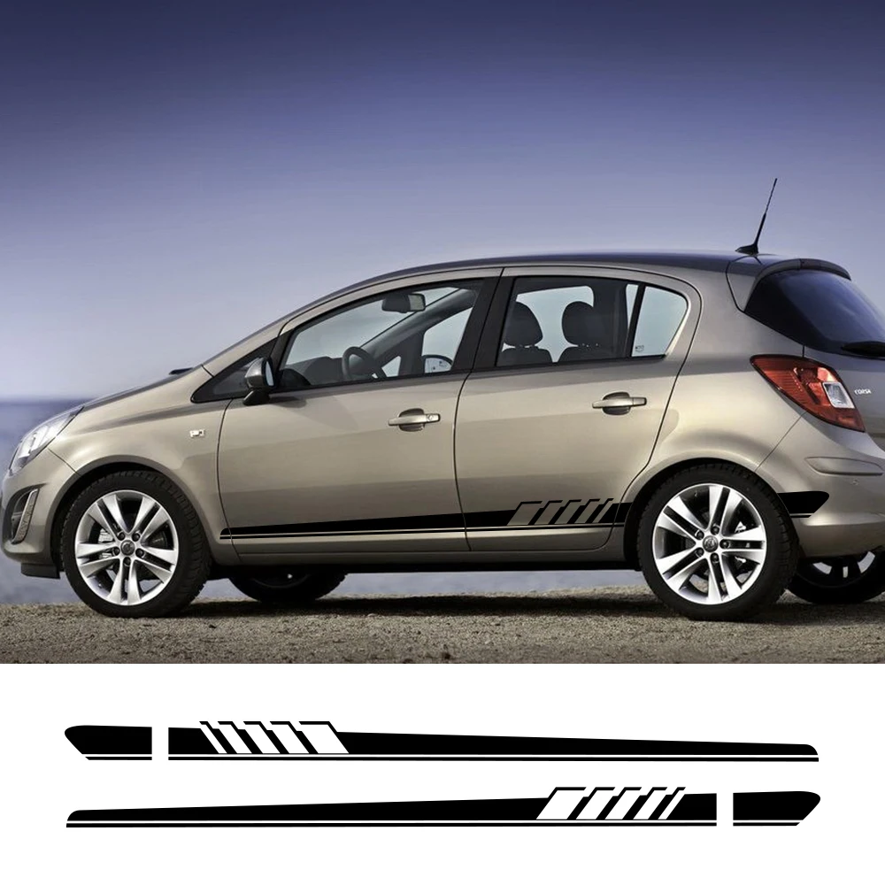 

Для Opel OPC Astra J H G K Insignia Corsa D B E Mokka Vectra B автомобильные боковые наклейки Авто Виниловая пленка наклейки автомобильные аксессуары для тюнинга