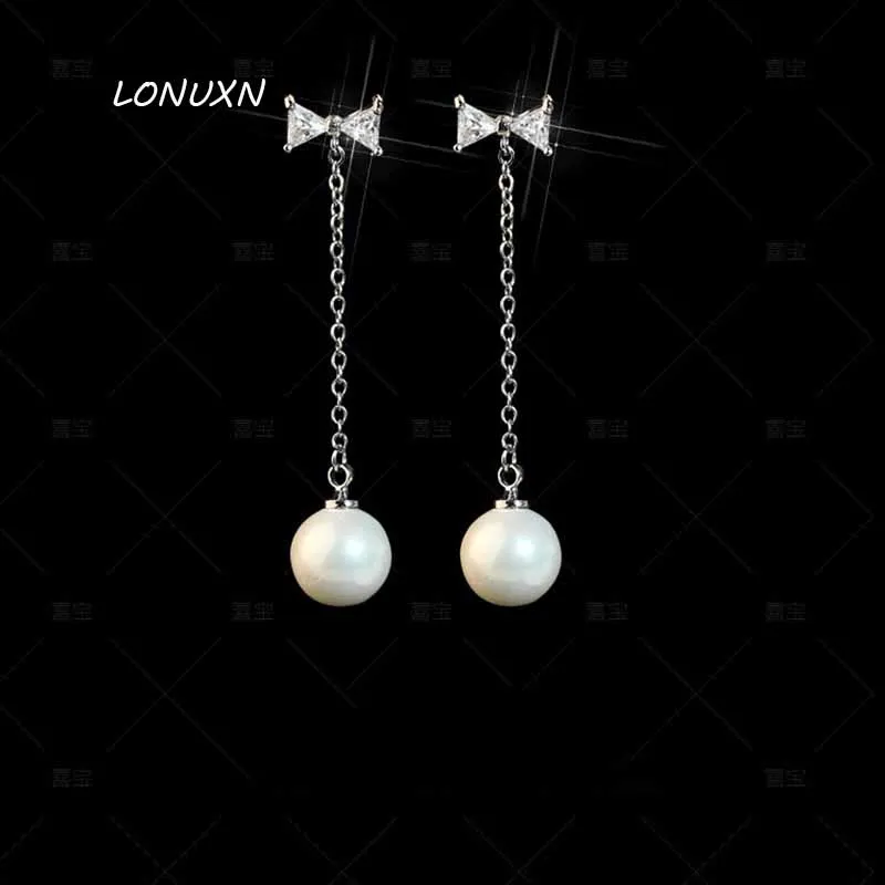 Высокое качество модные универсальные пресноводные жемчужины Серебро S925 пробы