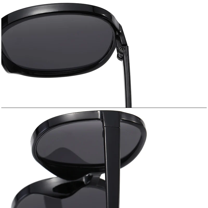 

Vintage Oversized Square Sunglasses Women Brand Designer Round Retro Black Frame Men Sun Glasses for Women Female UV400 Shades