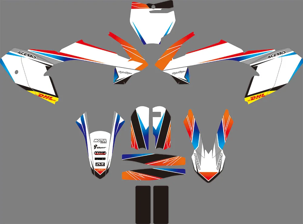 

SX65 2016-2020 Customized Team Graphics & Backgrounds Sticker Kit Decal For KTM SX 65 2016 2017 2018 2019 2020