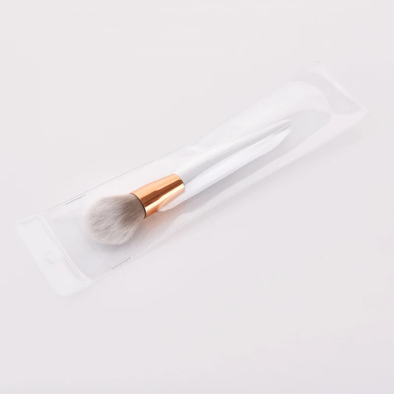 Flame brush Кисть для макияжа, высокое качество, мягкая синтетическая деревянная ручка, маленькая кисть для беременных, кисть для теней, румян, кисть для бровей, инструменты для макияжа - Handle Color: Flame brush