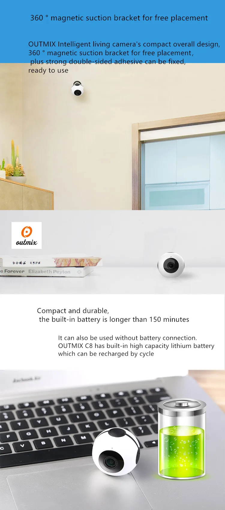 C8 миникамера в мини-видеокамерах wifi ip камера удаленного наблюдения ip с датчиком движения HD крошечная умная микрокамера миниатюрная