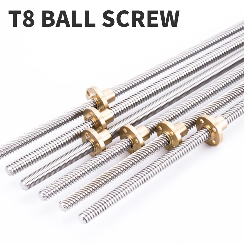 Раздвижной Настольный винт мульти-контактный 3D-принтер часть 8 мм трапециевидный