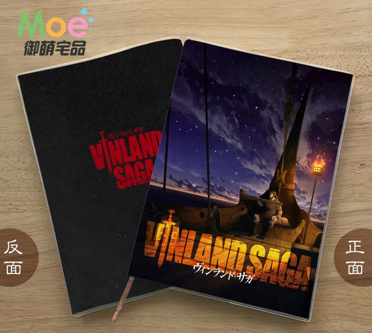 

Anime VINLAND SAGA Figure Student Writing Paper Notebook Delicate Eye Protection Notepad Diary Memo Gift