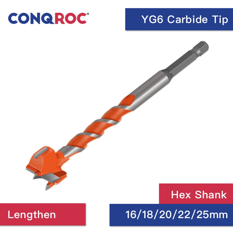 Удлинить YG6 Твердосплавный Наконечник Форстнер сверло Отверстие пила Резак
