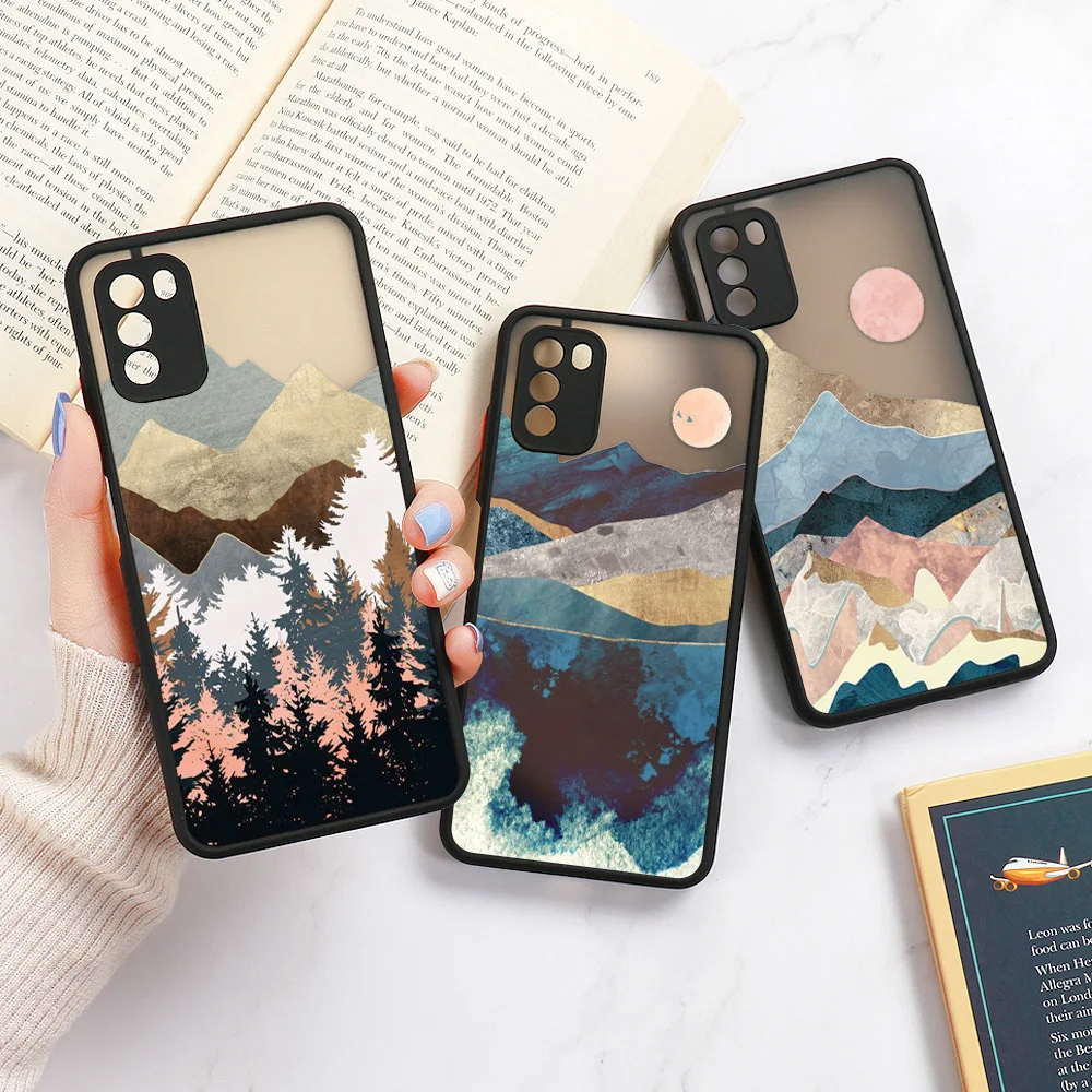 S21 S22 Ultra Case For Samsung A52 A51 Case Samsung A53 A52S 5G A71 A72 A32 A12 A21S S20 FE S10 A50 A70 A 32 A22 Landscape Cover
