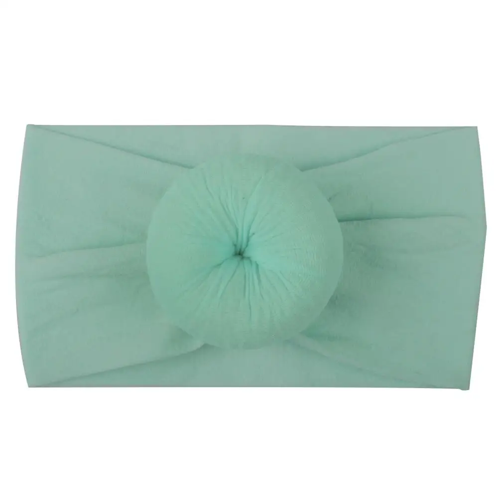 Популярный новый стиль детские головные уборы 23 цвета нейлоновые широкие