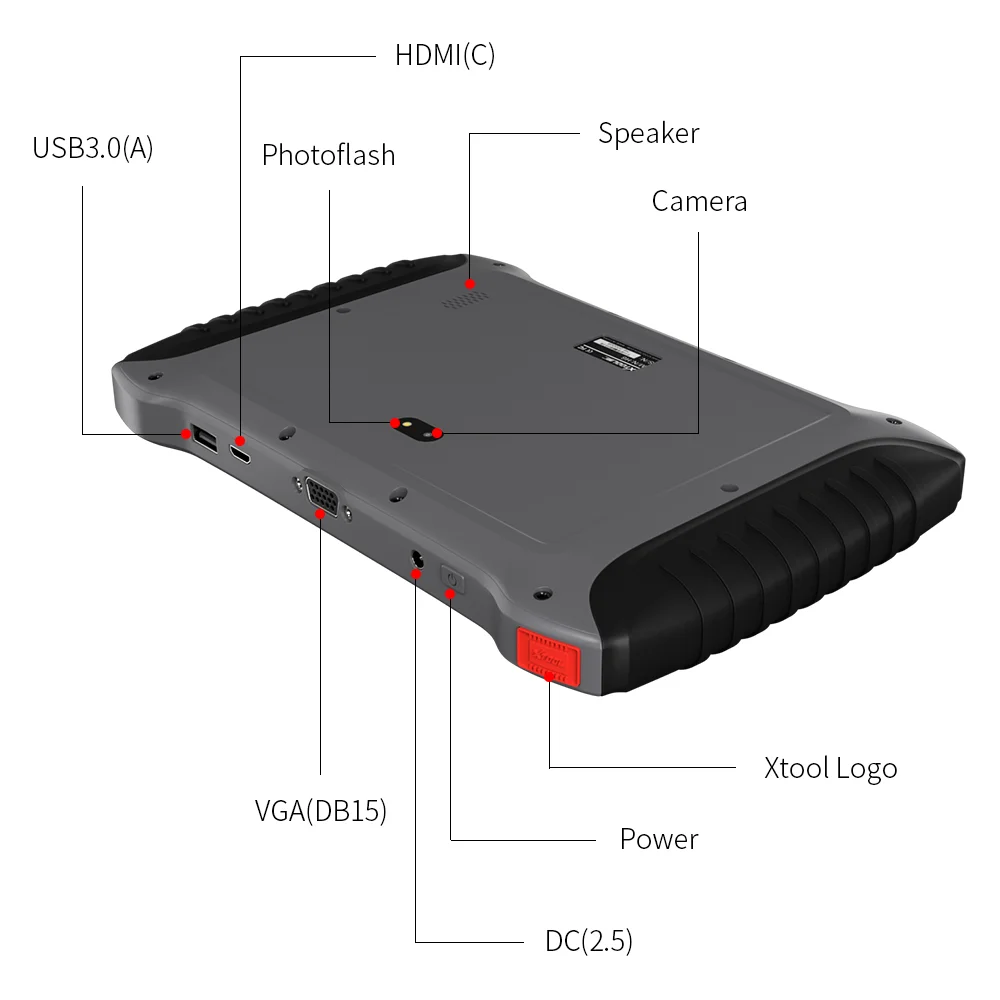 Инструмент Диагностический автомобильный Xtool A80 Bluetooth/Wi Fi OBD2|Анализатор
