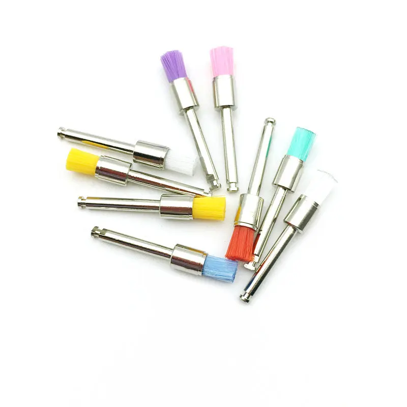 200 шт. полировальная щетка для зубов|Стомотологические сверла и щетки| |