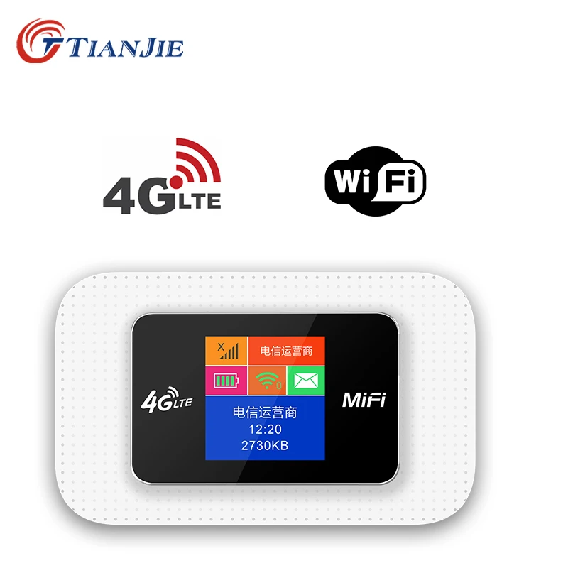 Wi Fi роутер TIANJIE 150 Мбит/с 4G LTE EDGE HSPA GPRS GSM|Беспроводные роутеры| |