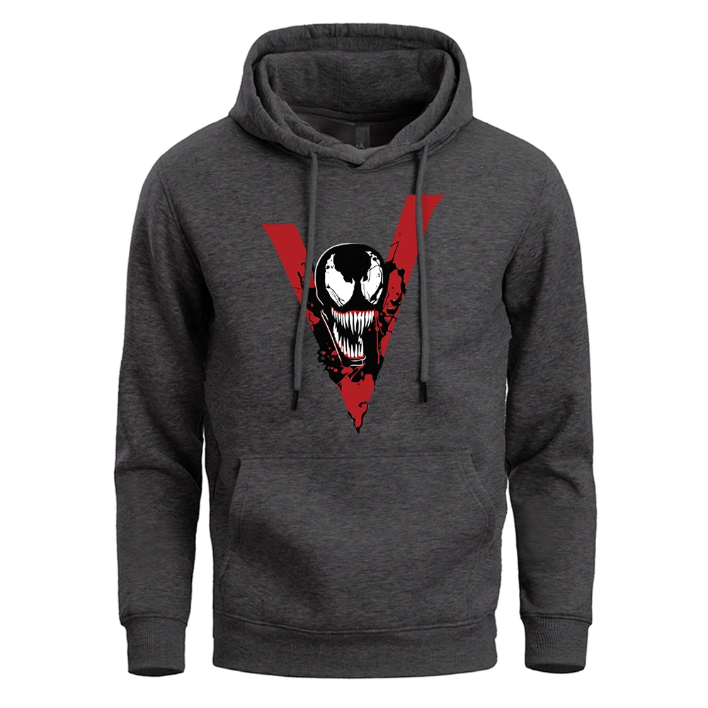 Толстовка с капюшоном Venom мужская Harajuku Superhero мужские толстовки весна-осень 2019