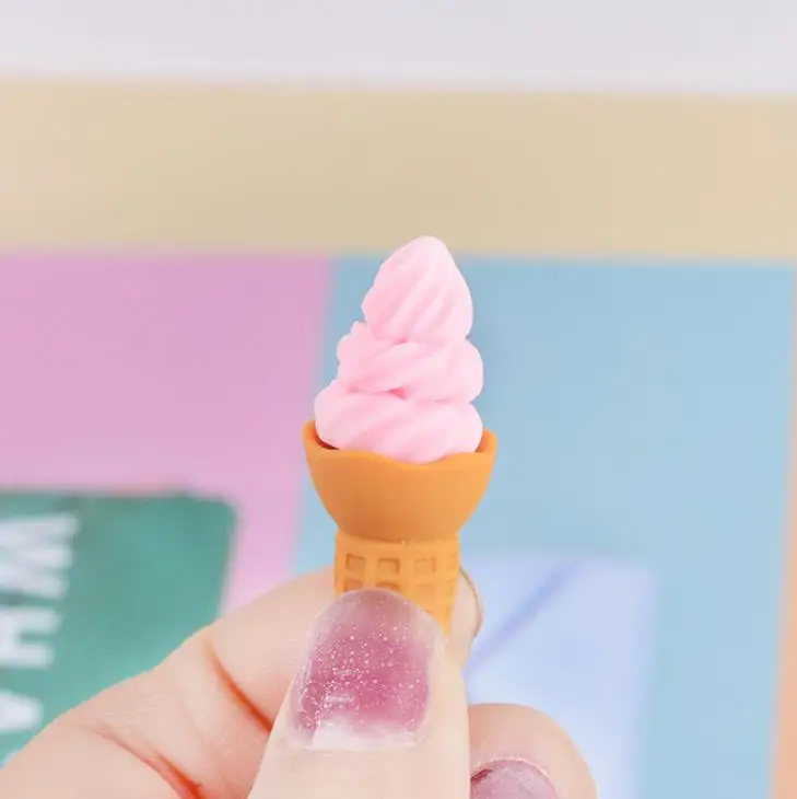 cute miniature ice cream simulation fake food resin cabochons scrapbooking for phone diy craft embellishment accessories free global shipping