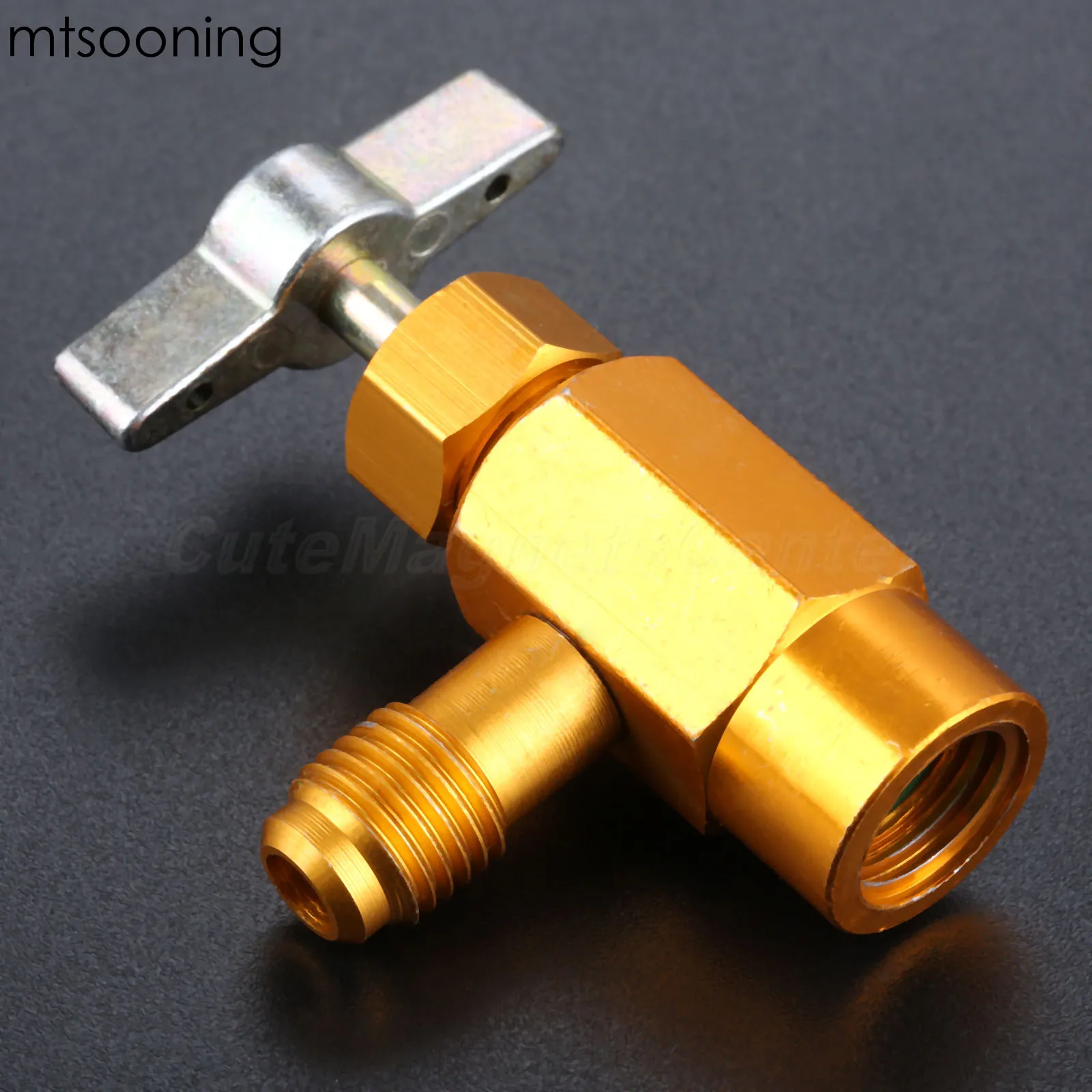 Открывалка для хладагента R134a 1/4 SAE AC Дозирующий клапан 1/2 дюйма открывалка