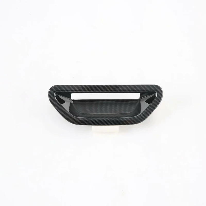 

For Nissan Rogue X-Trail T33 2021 2022 ABS Black Tailgate Door Bowl Trunk Hand Bowl Trim Molding Sticker Car Exterior Annex