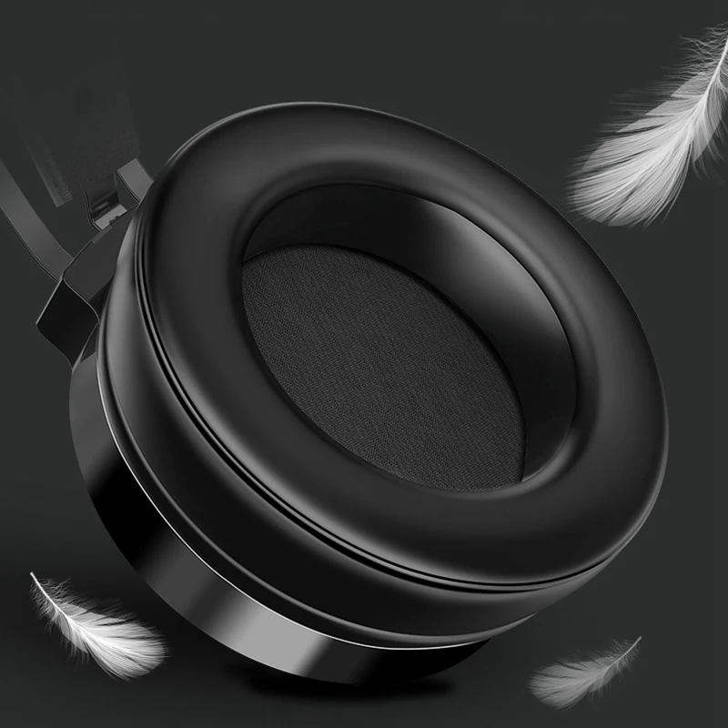 

Gaming Headset Head-Mounted Wired Headset Headset for Mobile Phones Computers Tablets 3.5 mm Jack