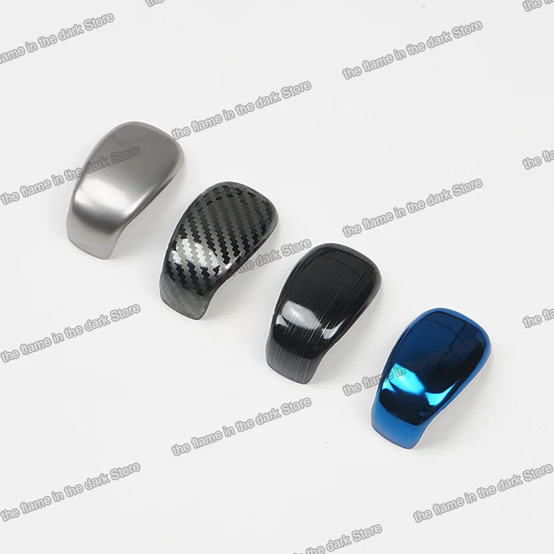carbon fiber car gear shift knob head cover trims for honda accord 2018 2019 2020 2021 2022 10 gen 10th sport auto decoration | Автомобили
