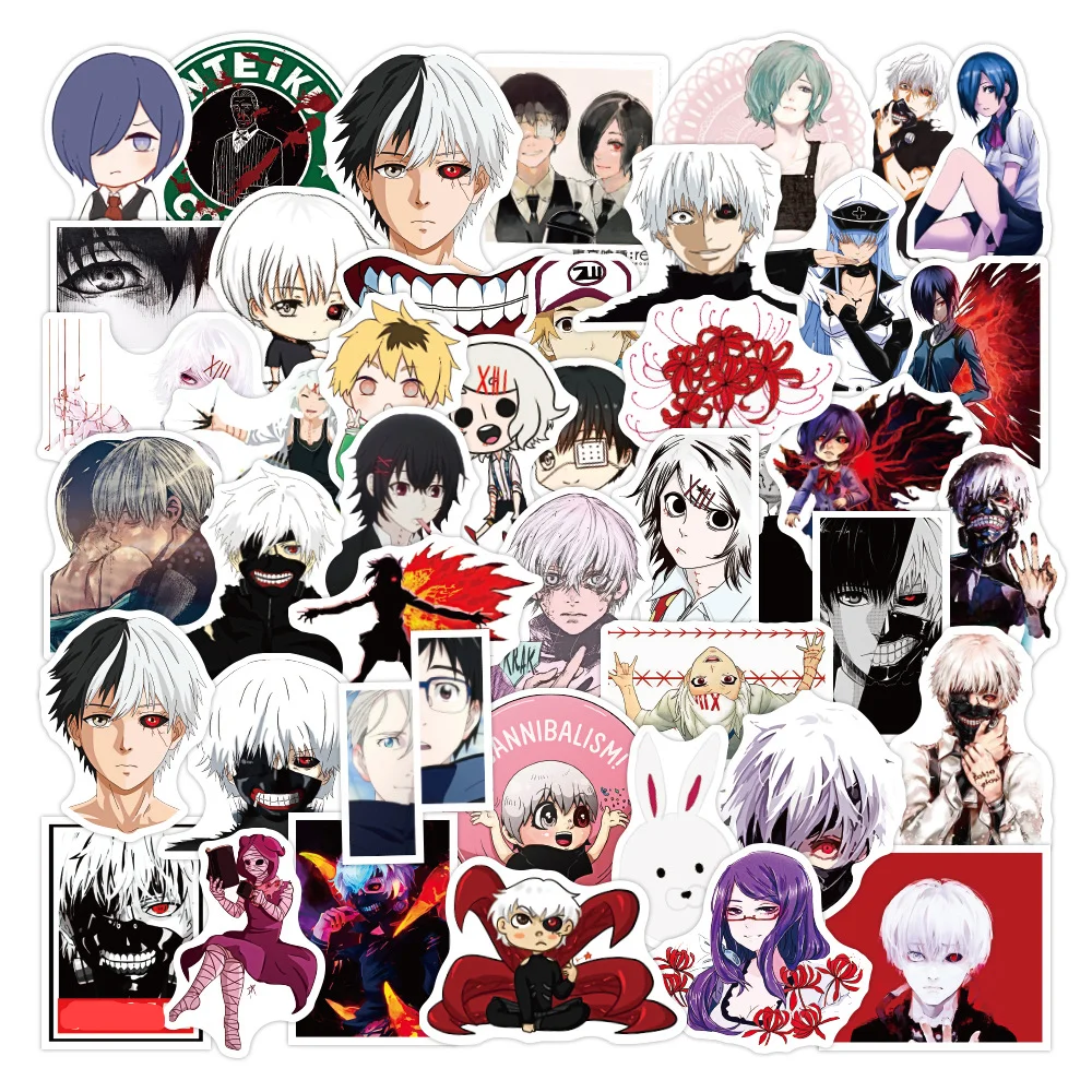 

50PCs Day Man Character Stickers Waterproof Anime Laptop Scooter Car Luggage Refrigerator Sticker Toys