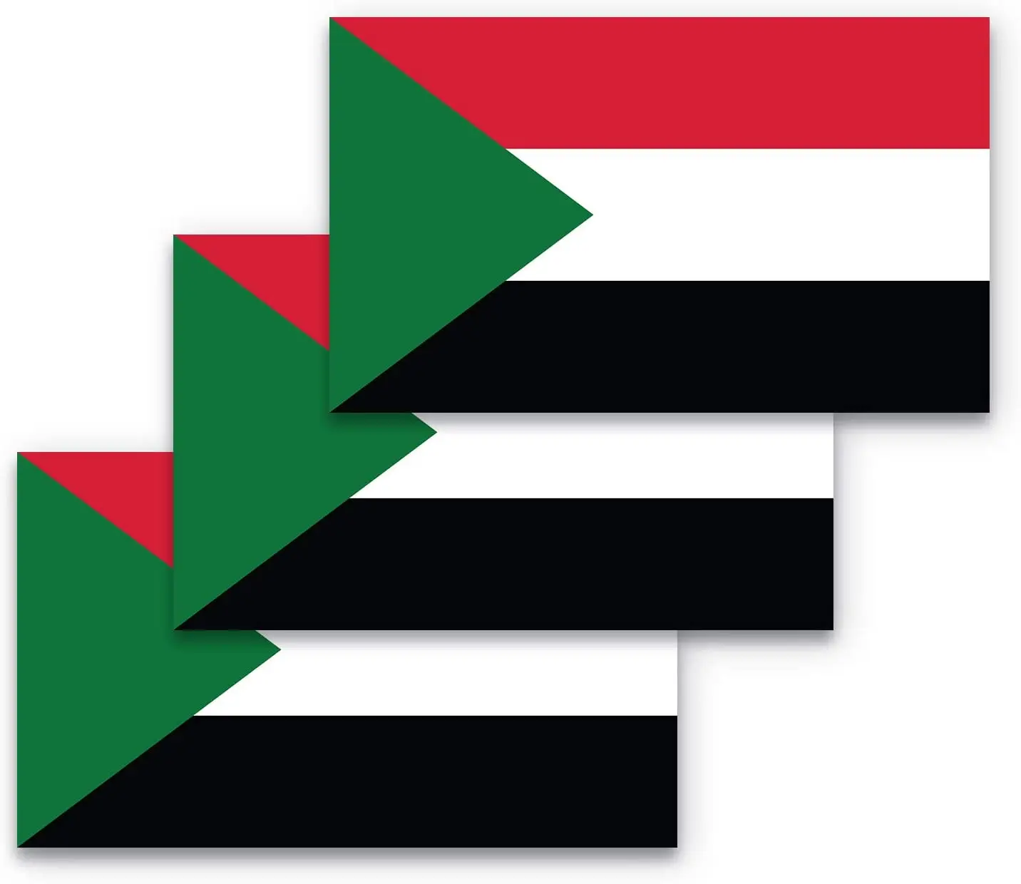 

Republic of the Sudan flag States Stickers Palestine decal Suitable for Car Motos doors and windows Computer Sticker Trolley