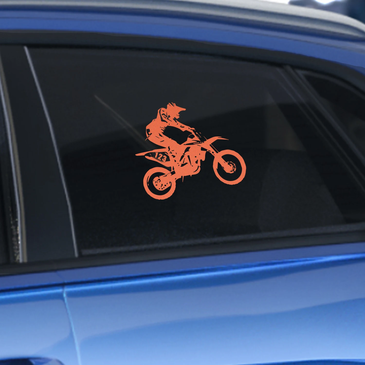 Наклейки на автомобиль наклейки мотоцикл для мальчика наклейка бампер
