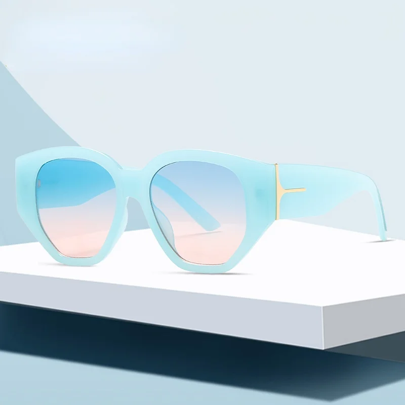 

Fashion Irregular Sunglasses Women Round Glasses Retro Sunglass Men Luxury Brand Design Eyewear Gradient Shades UV400 Sun Glass
