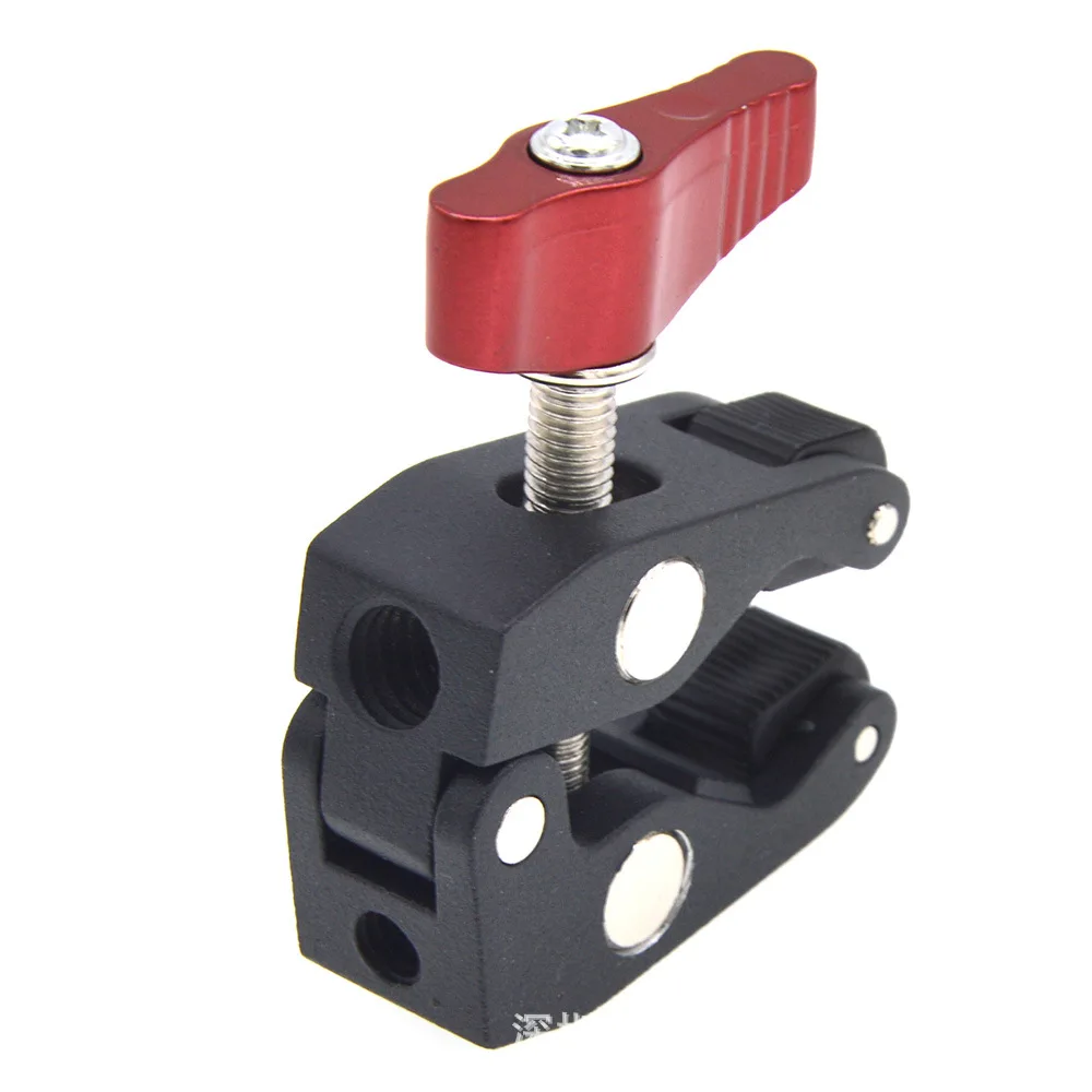 Veledge мини волшебный Краб зажим Кронштейн Держатель для рук лампа мобильный