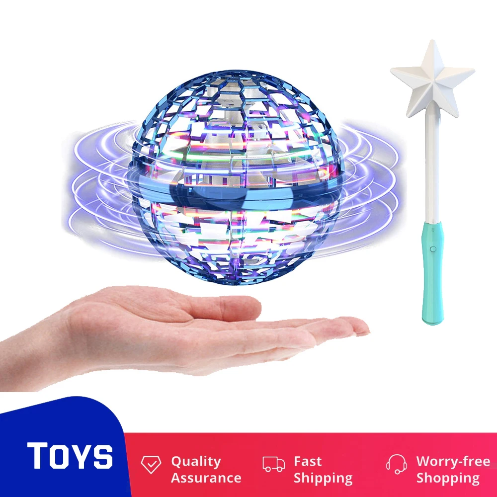 Flynova Pro Спиннер летающий шар космический orb мини Дрон НЛО Бумеранг с дистанционным