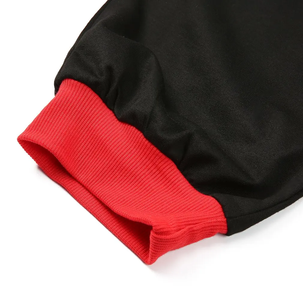 Мужские джоггеры свободные хлопковые брюки с буквенным дизайном и эластичным