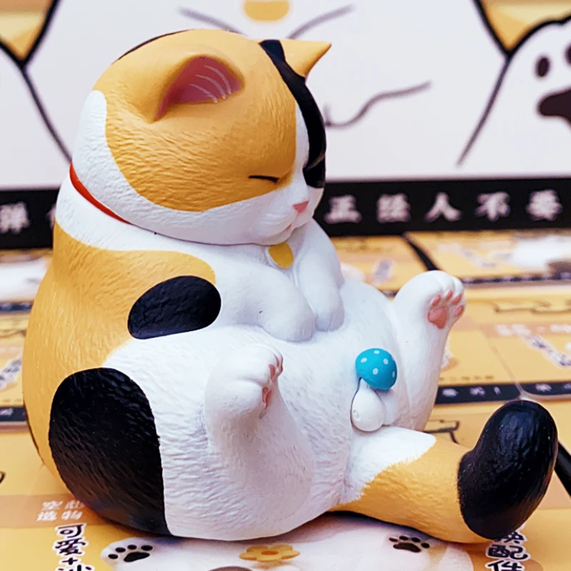 

Original Staring At The Crotch Cat 2 Series Blind Box Toys Doll Random One Cute Anime Figure Gift