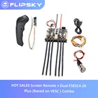 Лидер продаж пульт дистанционного управления vs Dual FSESC4.20 Plus (на базе VESC) комбинированный пульт дистанционного управления для электрического скейтборда Flipsky