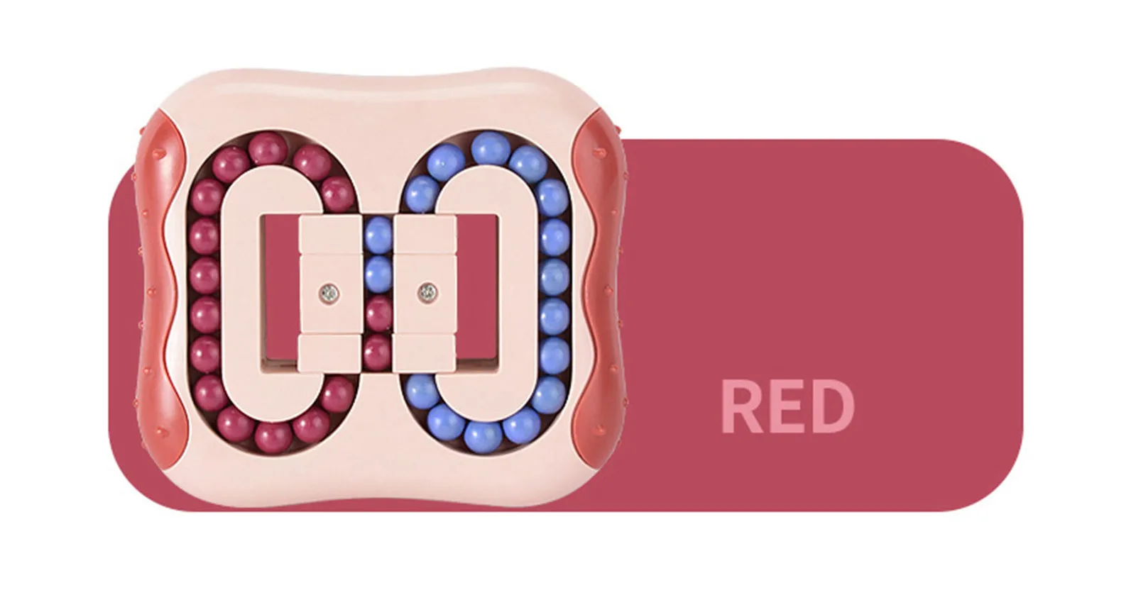 

1PC Anti-Stress Rotating Magic Bean Cube Fingertip Fidget Adults Kids Stress Relief Toy Funny Educational Breakthrough Game