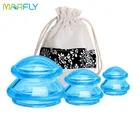 36 банок силиконовые антицеллюлитные чашки вакуумные баночный массажер банки для снятия боли на лице