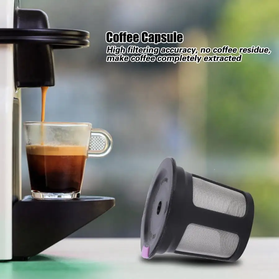 Многоразовые многоразовые кофейные капсулы из нержавеющей стали кухонные