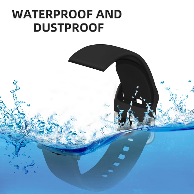 Ремешок для часов BOORUI Amazfit мягкий силиконовый сменный Браслет Для Xiaomi Huami Bip