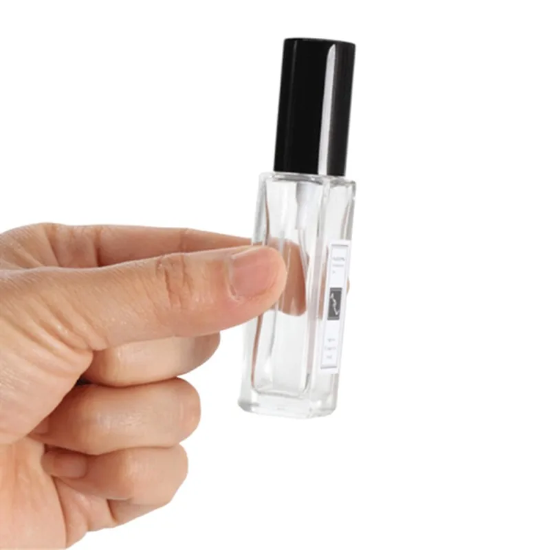 Нижние заполненные мини флаконы распылители для духов стеклянная оболочка