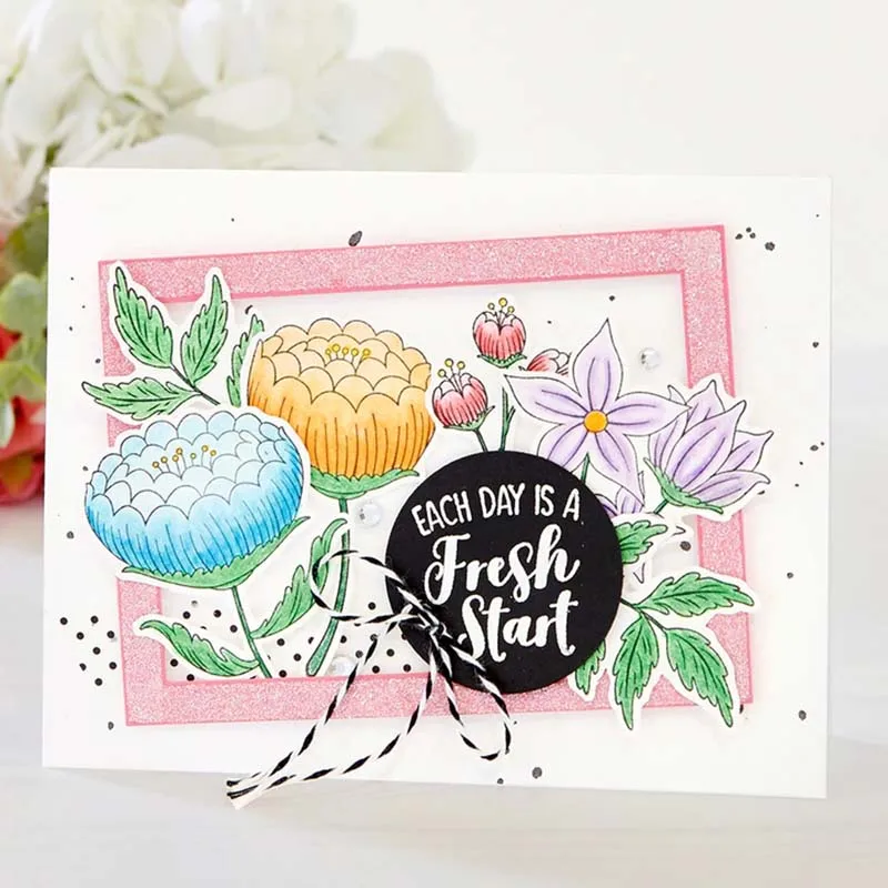 Металлические штампы Mai Flower трафареты штамп для сделай сам скрапбукинг