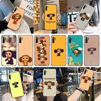 cheburashka phone case for huawei p40 p20 p30 mate 40 20 10 lite pro nova 5t p smart 2019