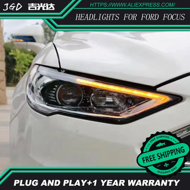 Car Styling Head Lamp for Ford Mondeo Headlights 2017 LED Headlight DRL H7 D2H Hid Bi Xenon Beam | Автомобили и мотоциклы